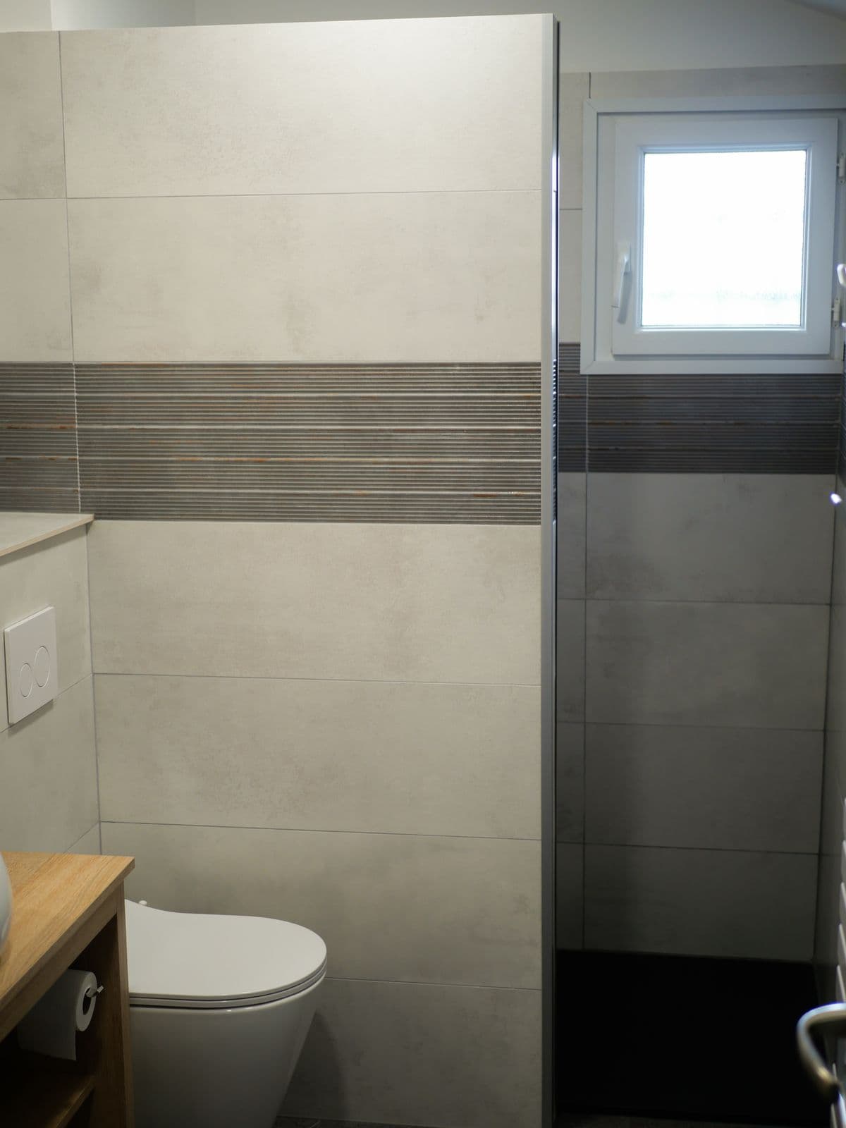 Salle de bain de la maison à Moliets-Plage