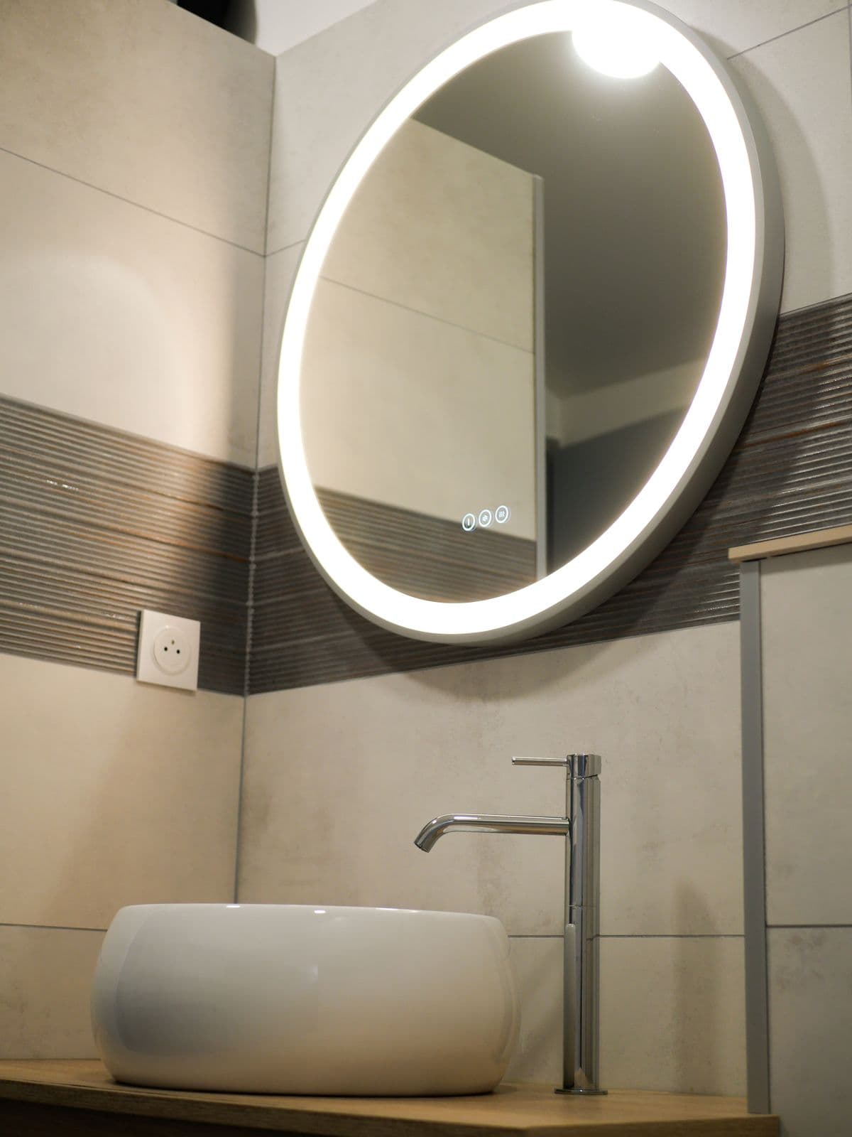 Salle de bain de la maison à Moliets-Plage