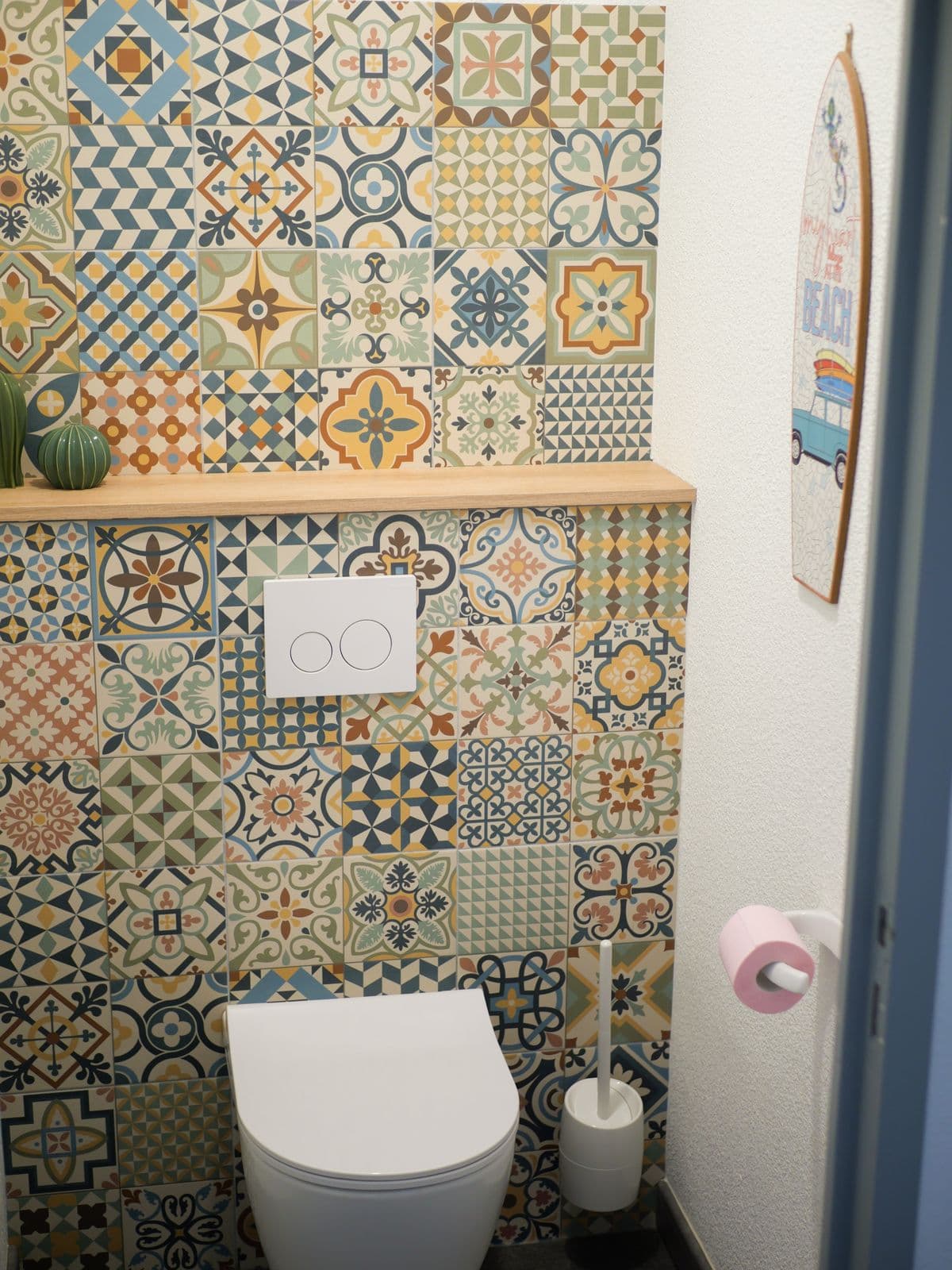 Salle de bain de la maison à Moliets-Plage