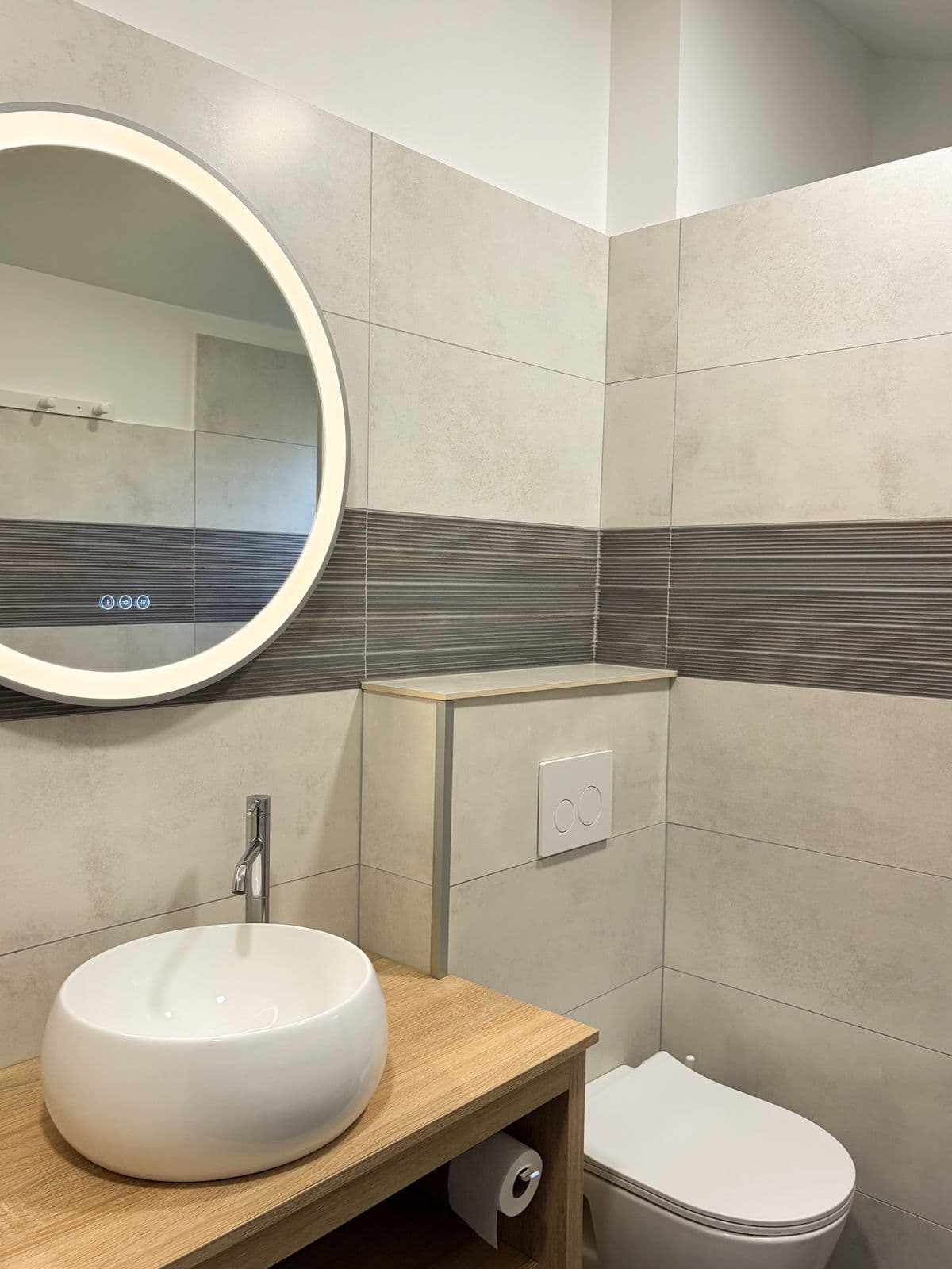 Salle de bain de la maison à Moliets-Plage