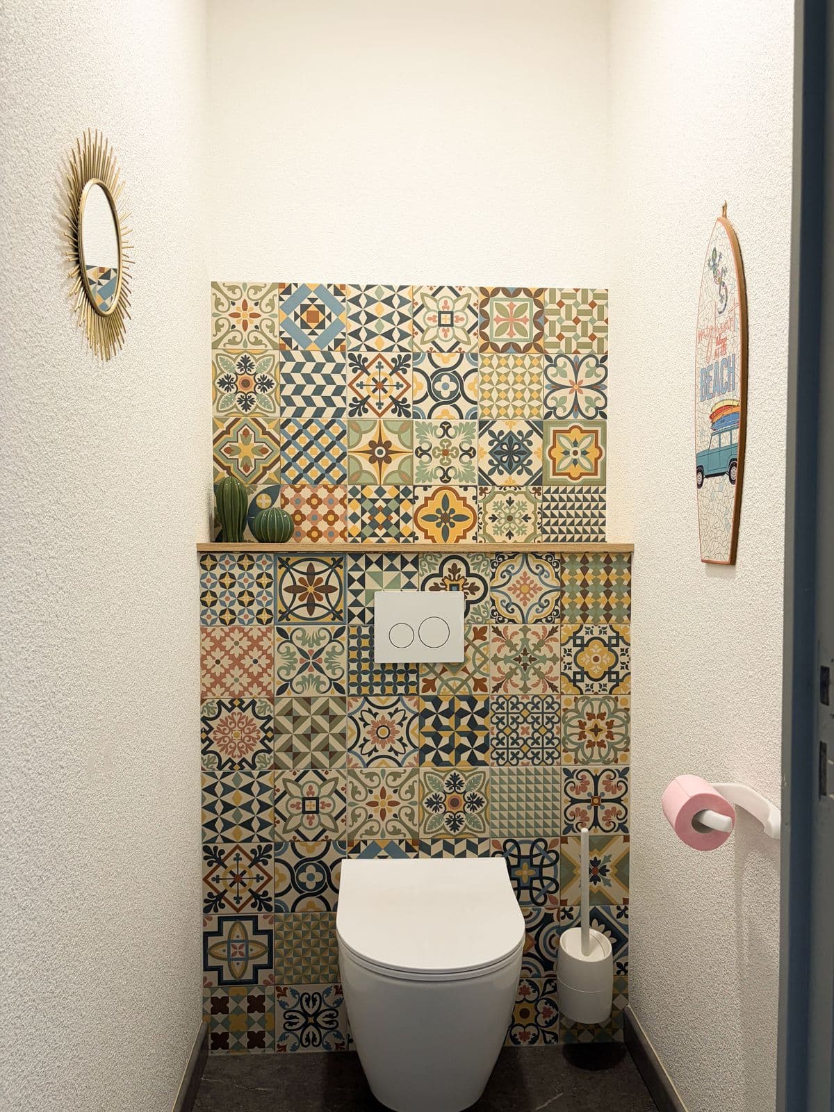 Salle de bain de la maison à Moliets-Plage