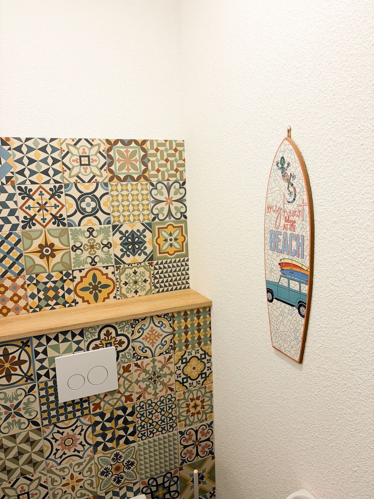 Salle de bain de la maison à Moliets-Plage